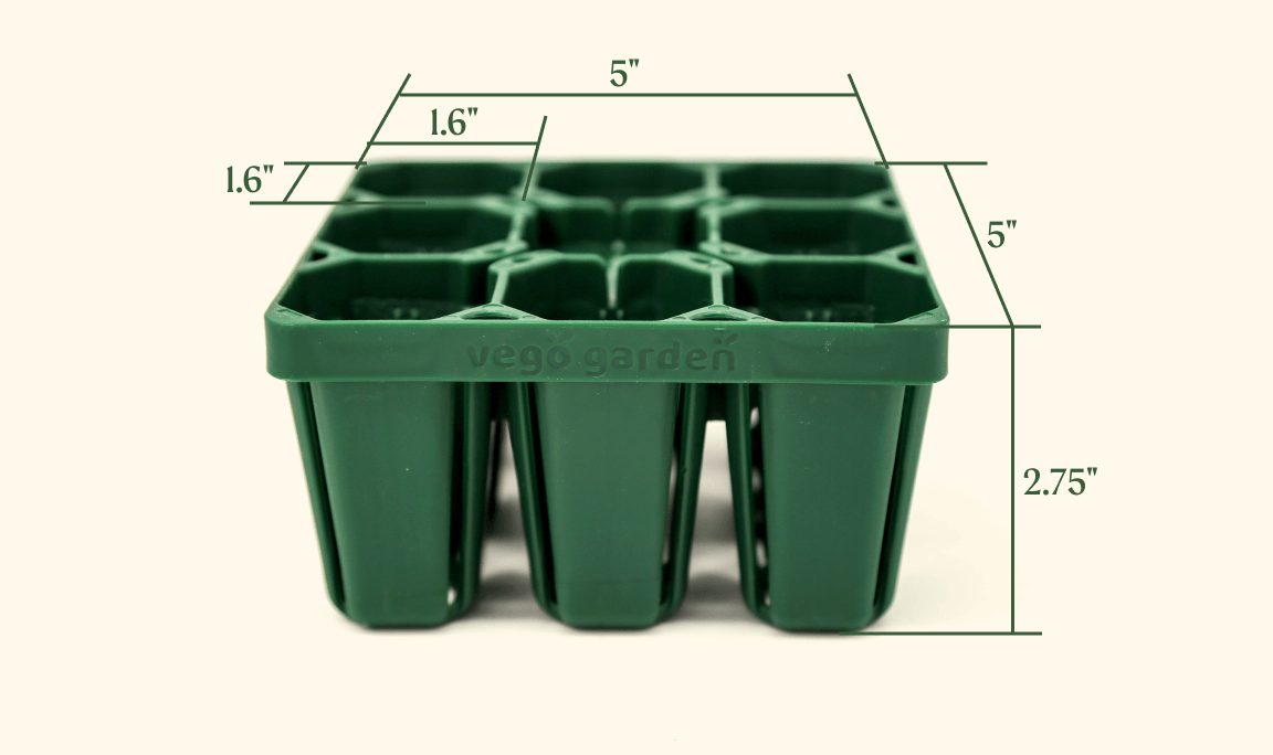 5" x 5" Standard Seedling Tray