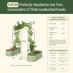 Vego Garden | Modular | Arched Trellis