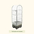 Greenhouse Frost Cover & Trellis System for EZCube Planter 21" x 24" | Vego Garden