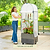 Greenhouse Frost Cover & Trellis System for EZCube Planter 21" x 24" | Vego Garden