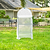 Greenhouse Frost Cover & Trellis System for EZCube Planter 21" x 24" | Vego Garden