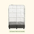 Greenhouse Frost Cover & Trellis System for EZCube Planter 21" x 48" | Vego Garden
