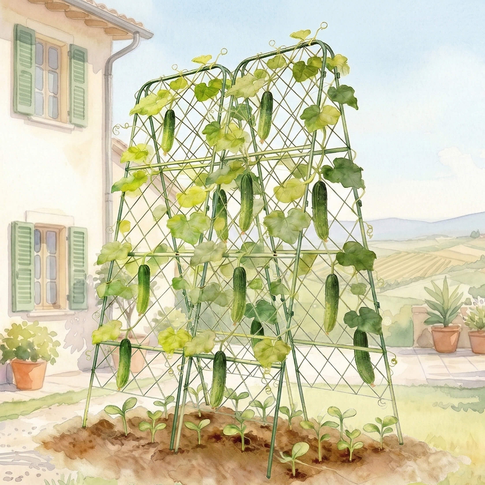 A-Frame Garden Trellis for Vegetables | Vego Garden