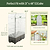 Mesh Cover & Trellis System for EZCube Planter 21" x 48" | Vego Garden | Vego Garden