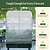 Greenhouse Frost Cover & Trellis System for EZCube Planter | Vego Garden | Vego Garden
