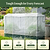 Greenhouse Frost Cover & Trellis System