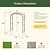 Monet Garden Arched - Standard Frame | Vego Garden