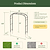 Monet Garden Arched - Standard Frame | Vego Garden