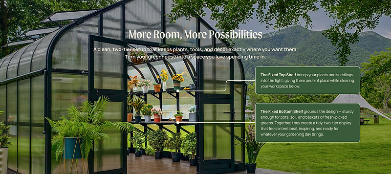 More Room, More Possibilities