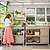 Potting Bench & Sink Station Set | Vego Garden