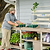 Potting Bench with Cabinet | Vego Garden
