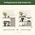 Potting Bench Sink Station Set | Vego Garden