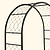 Round Garden Arched - Lattice Frame | Vego Garden