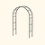Round Garden Arched - Lattice Frame | Vego Garden