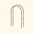 Round Garden Arched - Standard Frame | Vego Garden