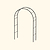 Round Garden Arched - Standard Frame | Vego Garden