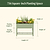 Elevated Garden Bed - Slim Series | VegoGarden | Vego Garden