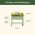 Elevated Garden Bed - Slim Series | VegoGarden | Vego Garden