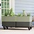 EZCube Standard Rolling Planter 21" x 48" | Vego Garden