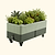 EZCube Standard Rolling Planter 21" x 48" | Vego Garden