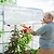 Mesh Cover & Trellis System - Classic Rolling Bed  | Vego Garden