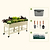 All-in-One Elevated Garden Bed Starter Kit | Vego Garden
