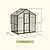 Vego Junior Victorian Greenhouse - 6.5ft Wide | Vego Garden