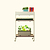 2-Tier Grow Light Garden with 1020 Tray & Herb Planter | Vego Garden