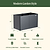 Vego Garden Modern Metal Raised Garden Bed | Vego Garden