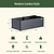 Vego Garden Modern Metal Raised Garden Bed