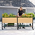 Woodgrain Elevated Bed | VegoGarden