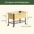 Woodgrain Elevated Bed | VegoGarden