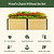 Woodgrain Metal Raised Garden Bed | Vego Garden
