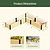 Woodgrain Metal Raised Garden Bed | Vego Garden