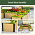 Woodgrain Metal Raised Garden Bed | Vego Garden