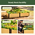Woodgrain Metal Raised Garden Bed | Vego Garden