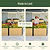 Woodgrain Metal Raised Garden Bed | Vego Garden