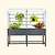 vego garden elevated garden bed cover sale 2ft x 6ft gray| Vego Garden
