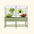 vego garden elevated garden bed cover sale 2ft x 6ft green| Vego Garden