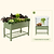Vego Garden Elevated Garden Bed with Cover sale 2ft x 4ft Green| Vego Garden