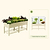 vego garden elevated garden bed with cover sale 2ft x 6ft white| Vego Garden