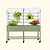vego garden elevated rolling garden bed cover sale 2ft x 6ft green| Vego Garden