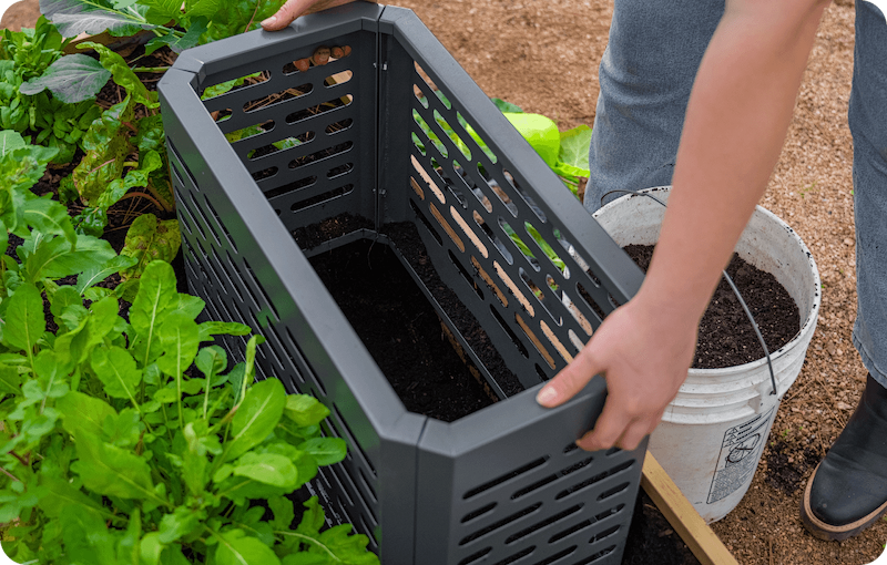 In-Bed Composter