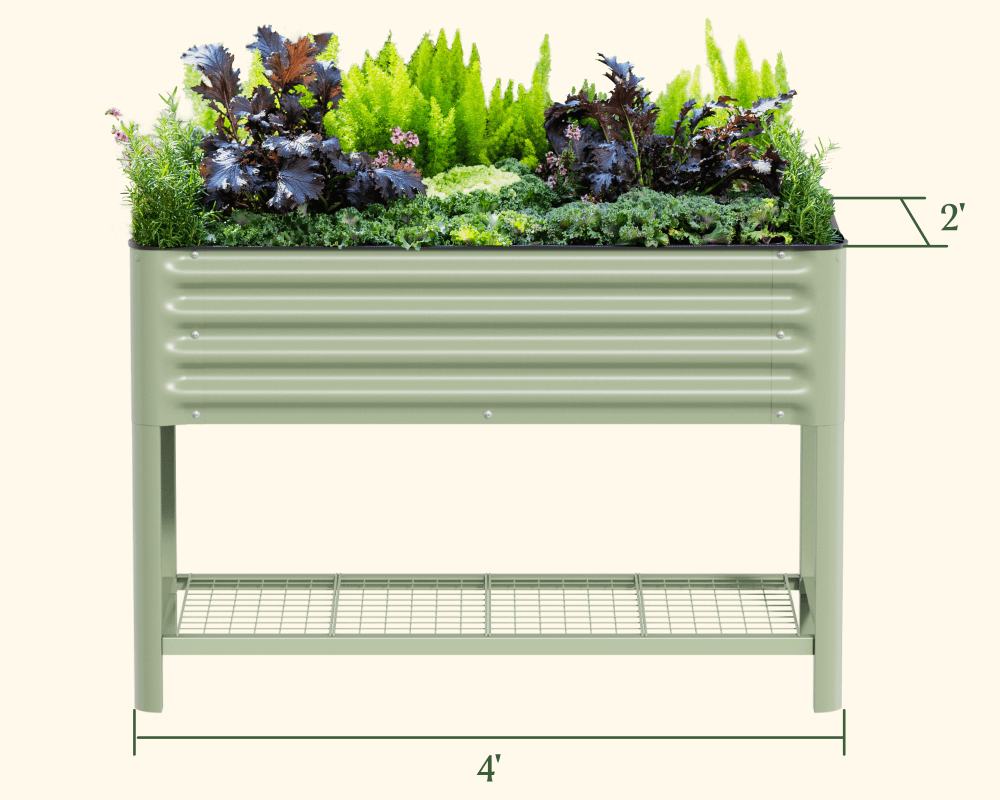 Elevated Garden Bed 2' x 4'