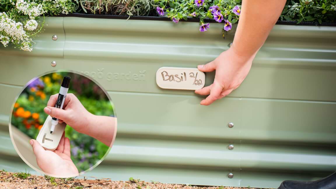 Magnetic Plant Tags for Easy Tracking