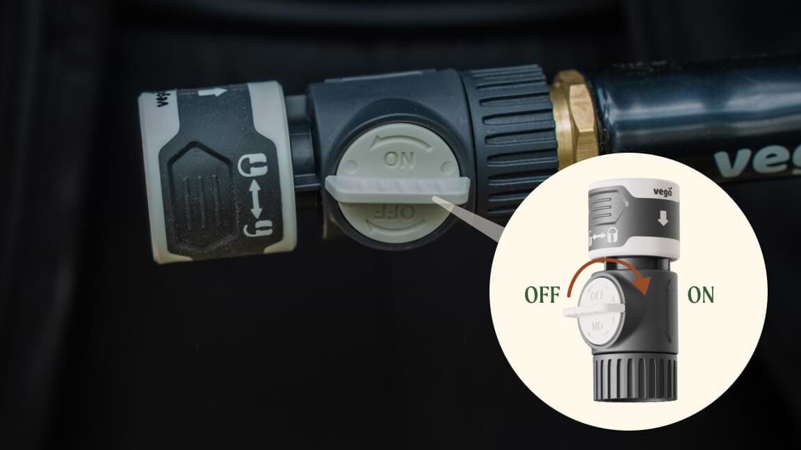 Show the Manual Valve