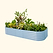 Vego Graden | 17" Tall 10 In 1 Modular Metal Raised Garden Bed Kit | Sky Blue| Vego Garden