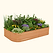 17" Tall 10 In 1 Novel Modular Metal Raised Garden Bed Kit  | Terra cotta| Vego Garden
