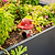 32" Tall Modern 42" x 42" Metal Raised Garden Bed - With Intermediate Floor | Vego Garden