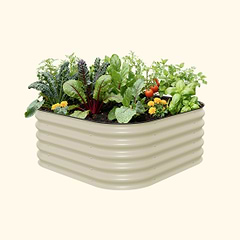 vego-garden-17-tall-4-in-1-small-modular-metal-raised-garden-bed-kit | Vego Garden